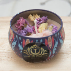 Mini Bougie Parfumée Fleurie