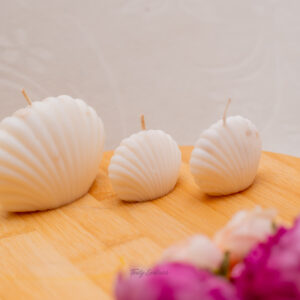 Bougie coquillage